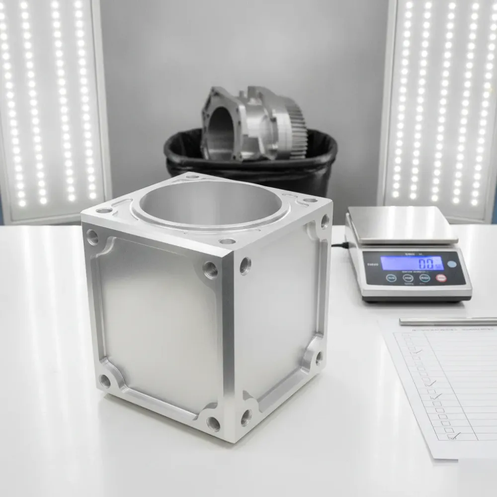 design-optimization-print-finished-gearbox-part-calgary Finished 3D printed gearbox housing after design optimization service in Calgary